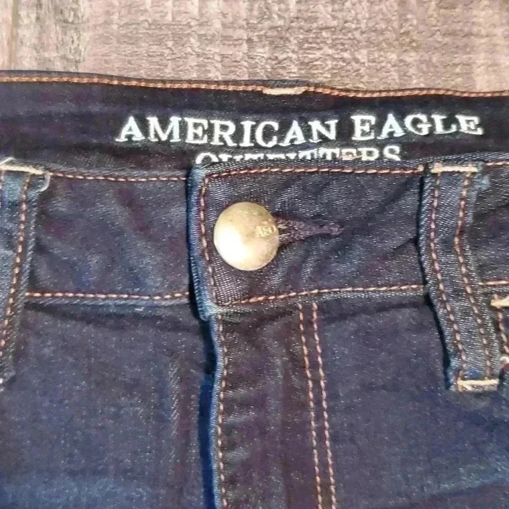 𝐀m𝐞r𝐢c𝐚n E𝐚g𝐥e Jegging J𝐞a𝐧s W𝐨m𝐞n's 8 X-L𝐨n𝐠  𝐄U𝐂 - Picture 4 of 8